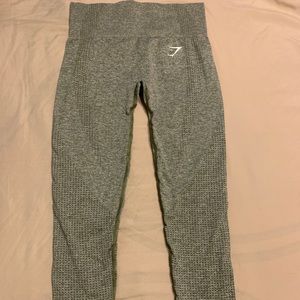 Gymshark Vital Seamless Leggings- Khaki Marl